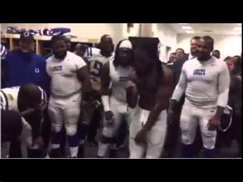 Sergio Brown Ric Flair 2 claps and a ric flar Colts vs  .